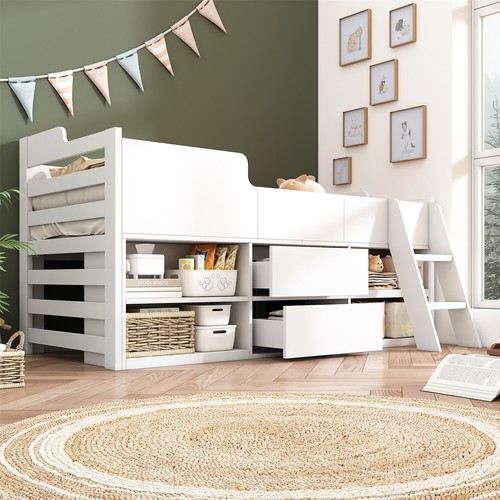 Mid sleeper kids bed cabin - kids,
