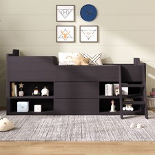 Wooden Bed Frame Kids Mid