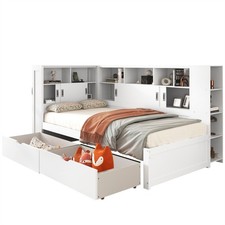3FT SINGLE WOODEN STORAGE BED