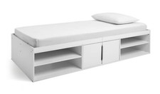 Frida Storage Cabin Bed White