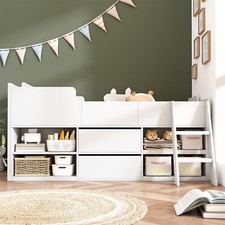 Kids Cabin Bed Mid Sleeper Bed