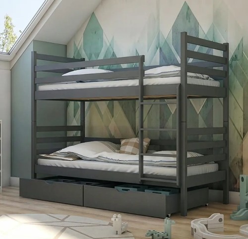 Kids children wooden - children, bunk