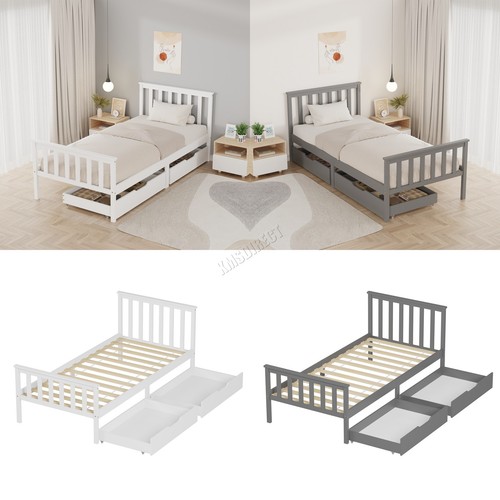Westwood wooden single bed - single,