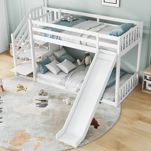 Bunk bed with storage - bed, stairs