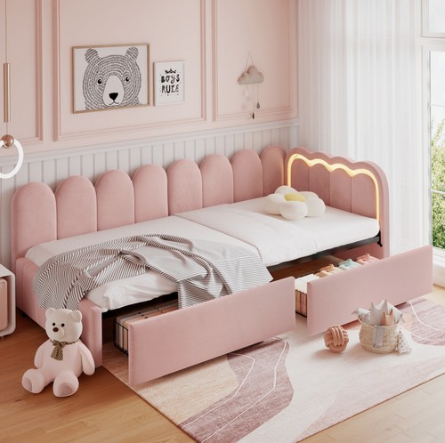 Daybed velvet sofa bed - velvet,